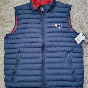 Woman's NFL patriots vest.